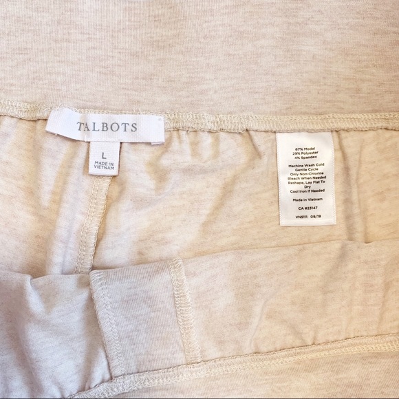 Talbots Jersey shorts L - Picture 6 of 10